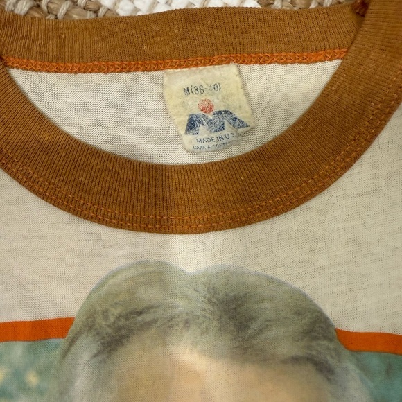 Vintage Kenny Rogers 82 Tour Baseball Tee See Photos for Condition/Measurements - Picture 10 of 12